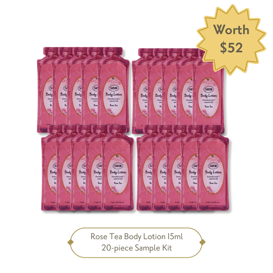 Trial Kit - Body Lotion Rose Tea