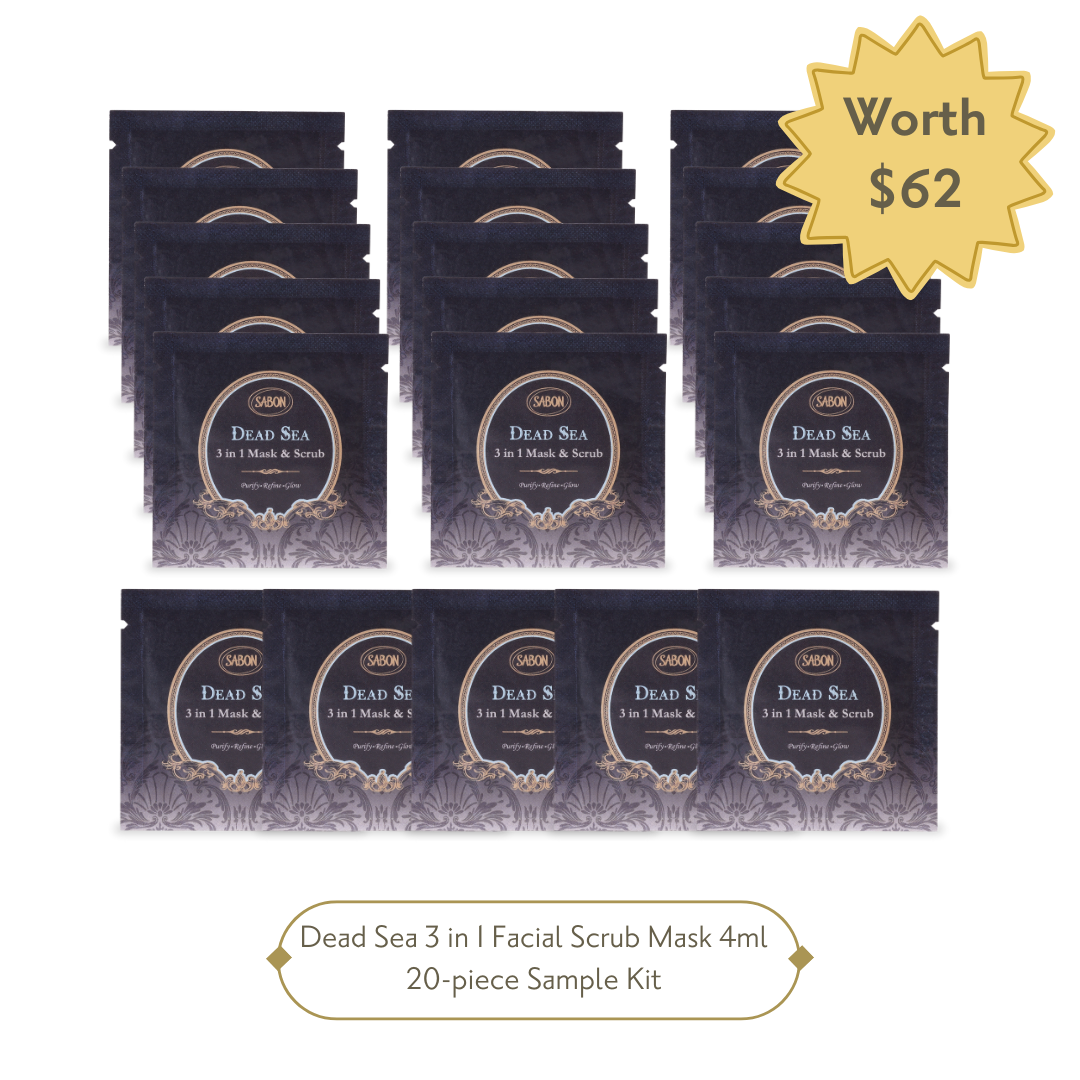 Trial Kit - Dead Sea 3 in 1 Facial Scrub Mask