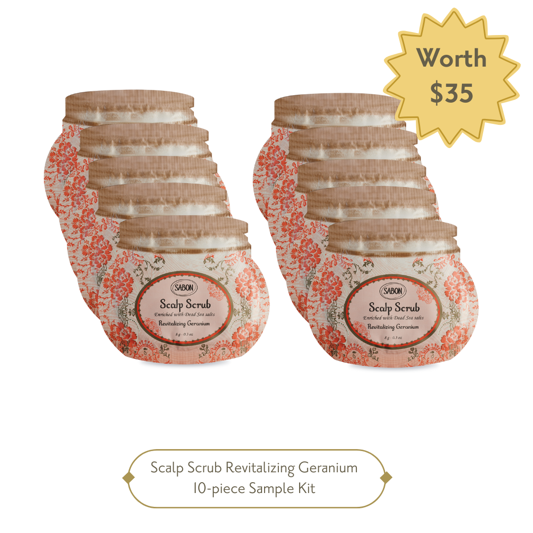 Trial Kit - Scalp Scrub Revitalizing Geranium