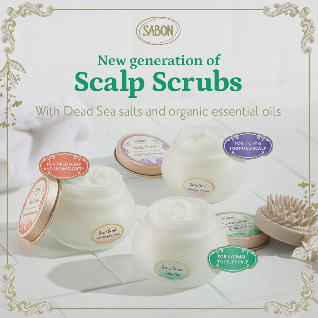 Cooling Mint Hair Scalp Scrub - 300g | Sabon Singapore Official Site