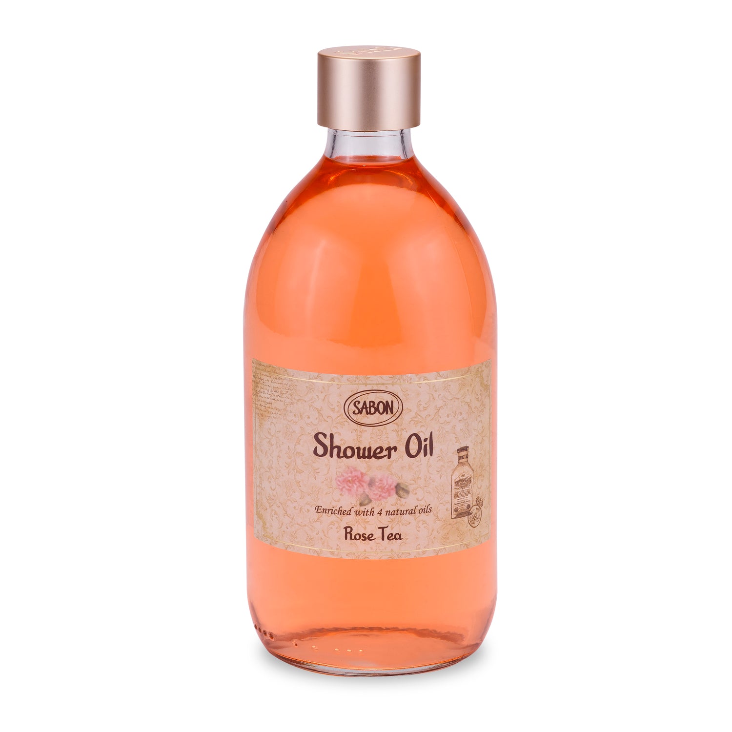 Sabon Rose Tea Shower Oil (500ml)