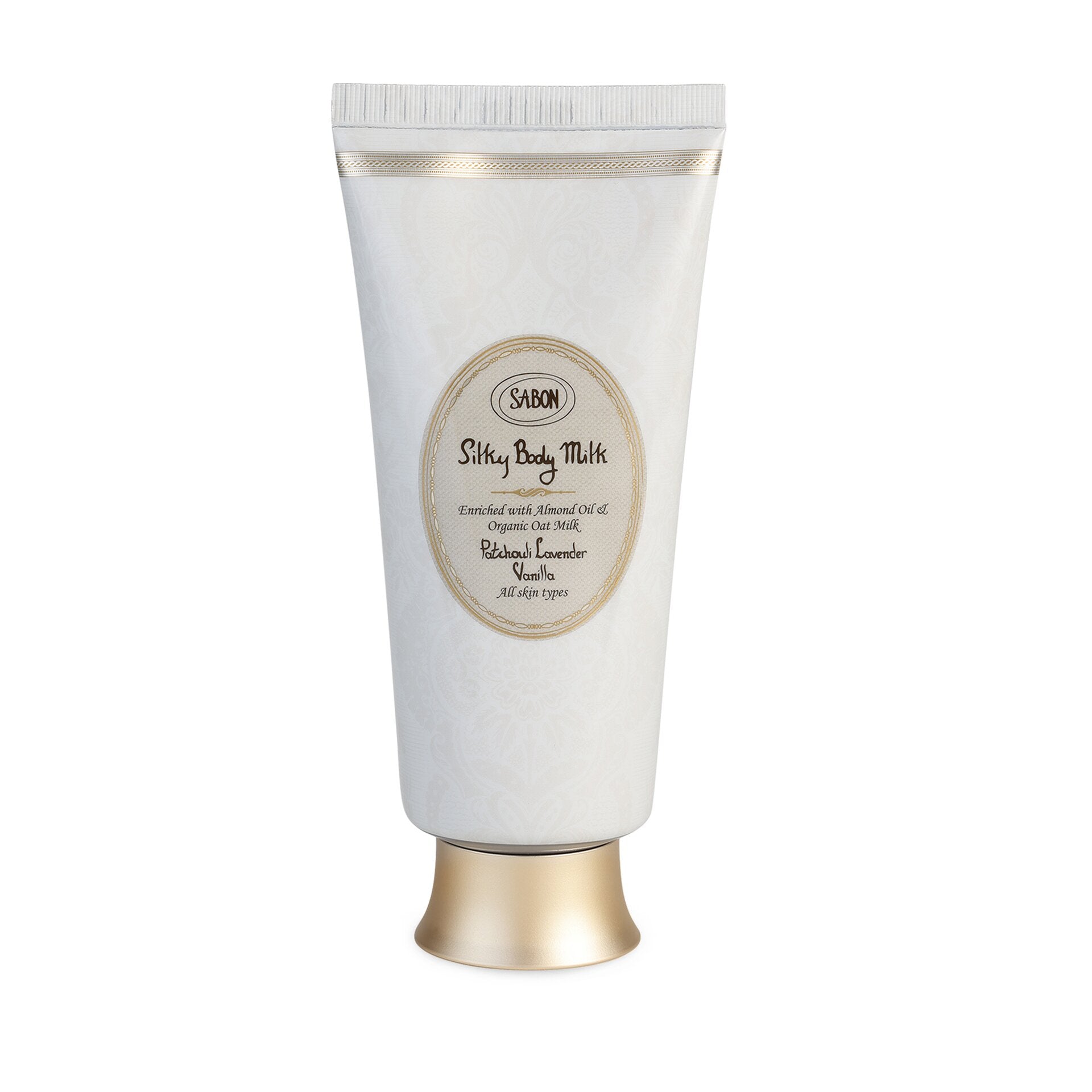 Sabon Patchouli Lavender Vanilla Silky Body Milk Tube (200ml)