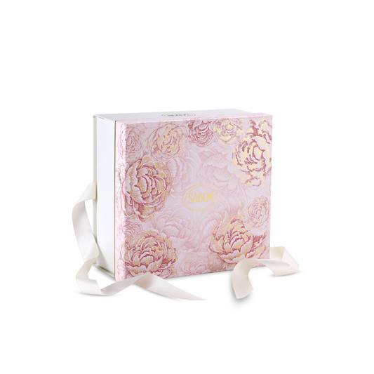 Sabon Flowery Pink Luxury Gift Box (Base M)