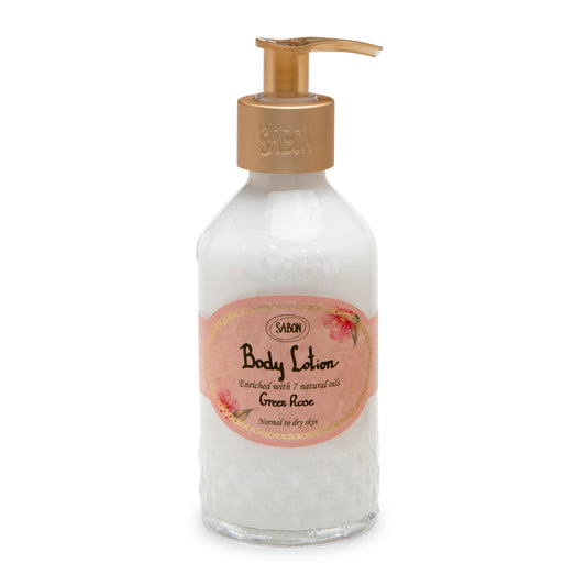 Sabon Green Rose Body Lotion Bottle (200ml)