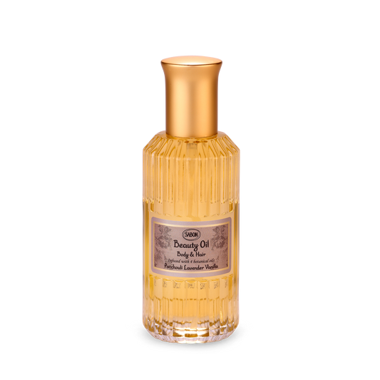 Sabon Patchouli Lavender Vanilla Beauty Oil (100ml)