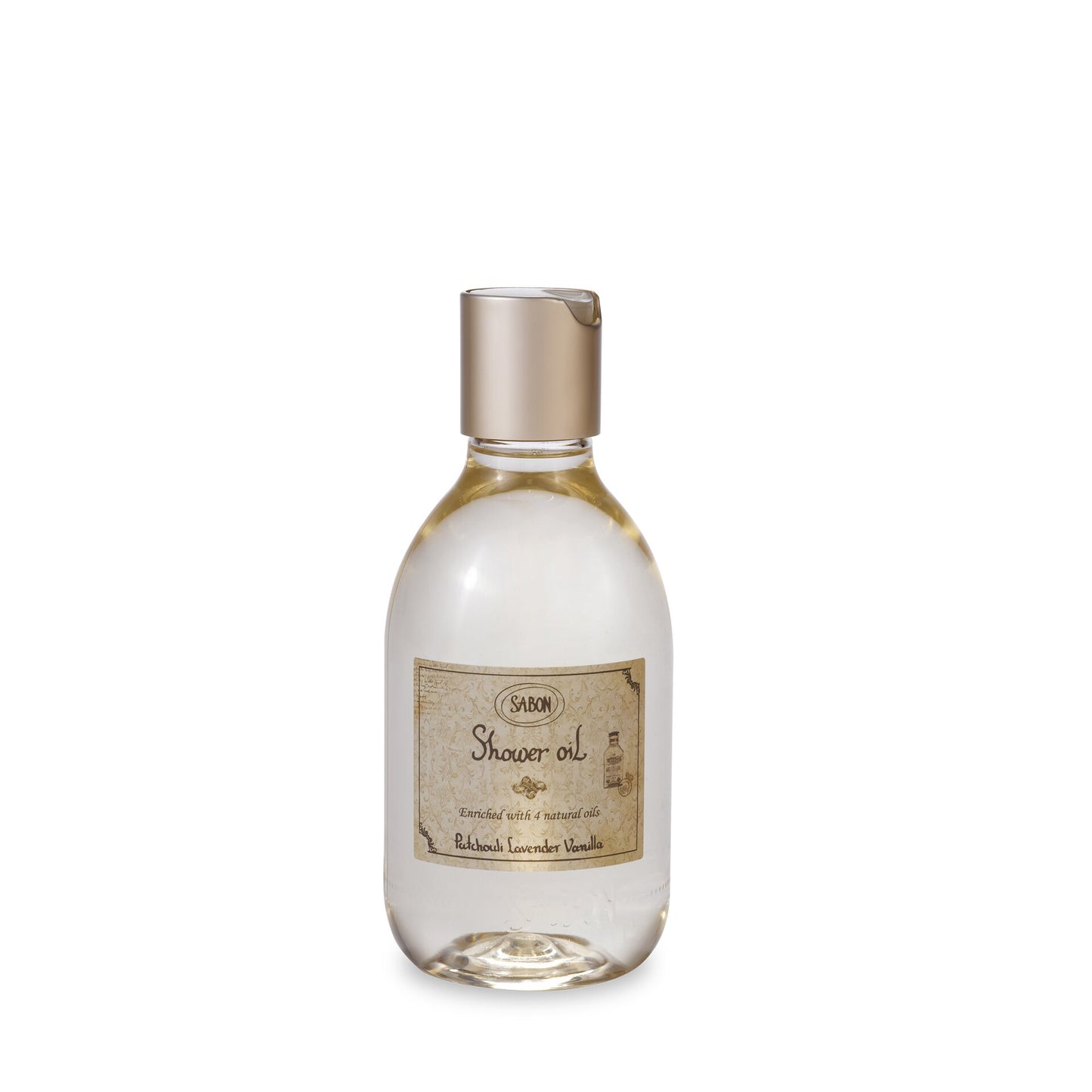Sabon Patchouli Lavender Vanilla Shower Oil (300ml)