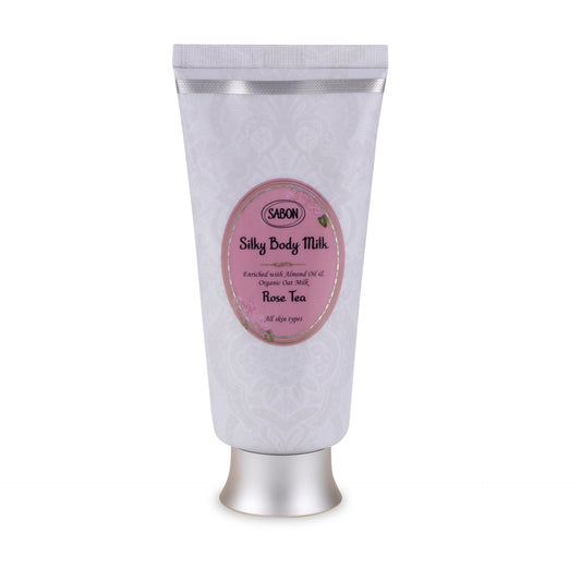 Sabon Rose Tea Silky Body Milk Tube (200ml)