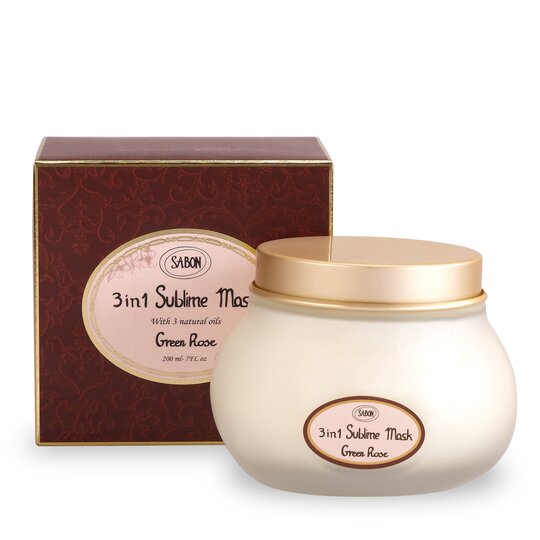 Sabon 3 In 1 Green Rose Hair Sublime Mask (200ml)