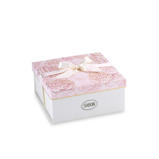 Sabon Flowery Pink Luxury Gift Box (Base M)