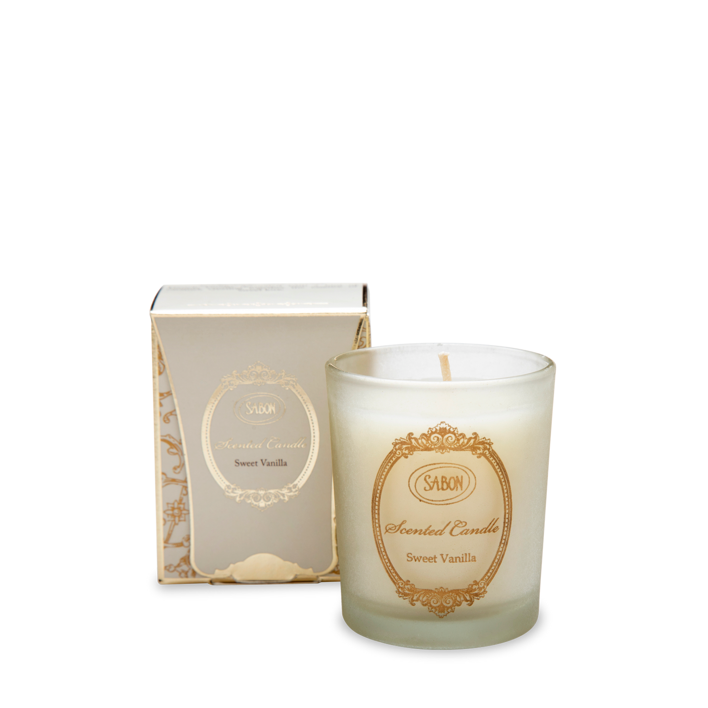 Sabon Sweet Vanilla Small Candle Glass