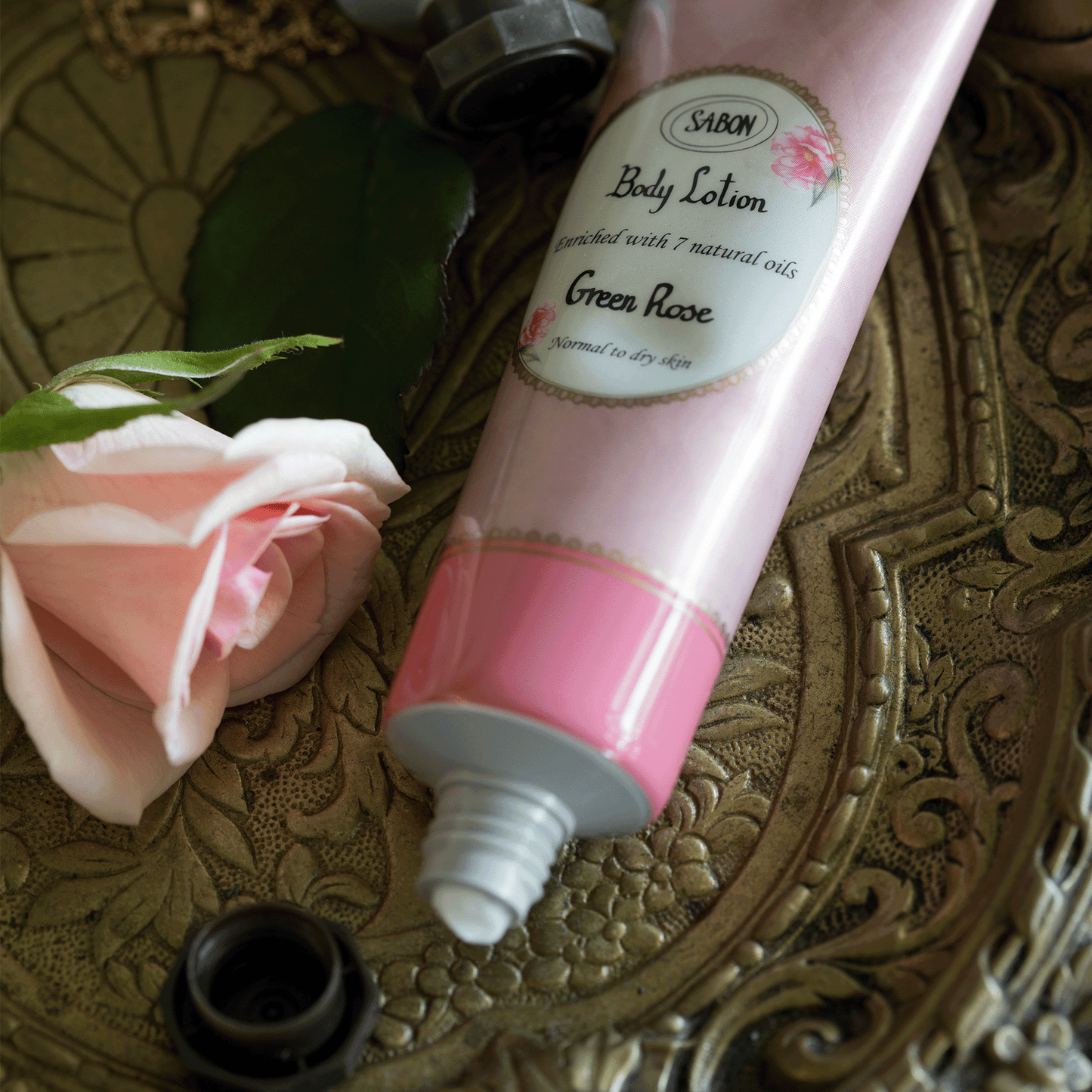 Sabon Green Rose Body Lotion Tube (50ml)