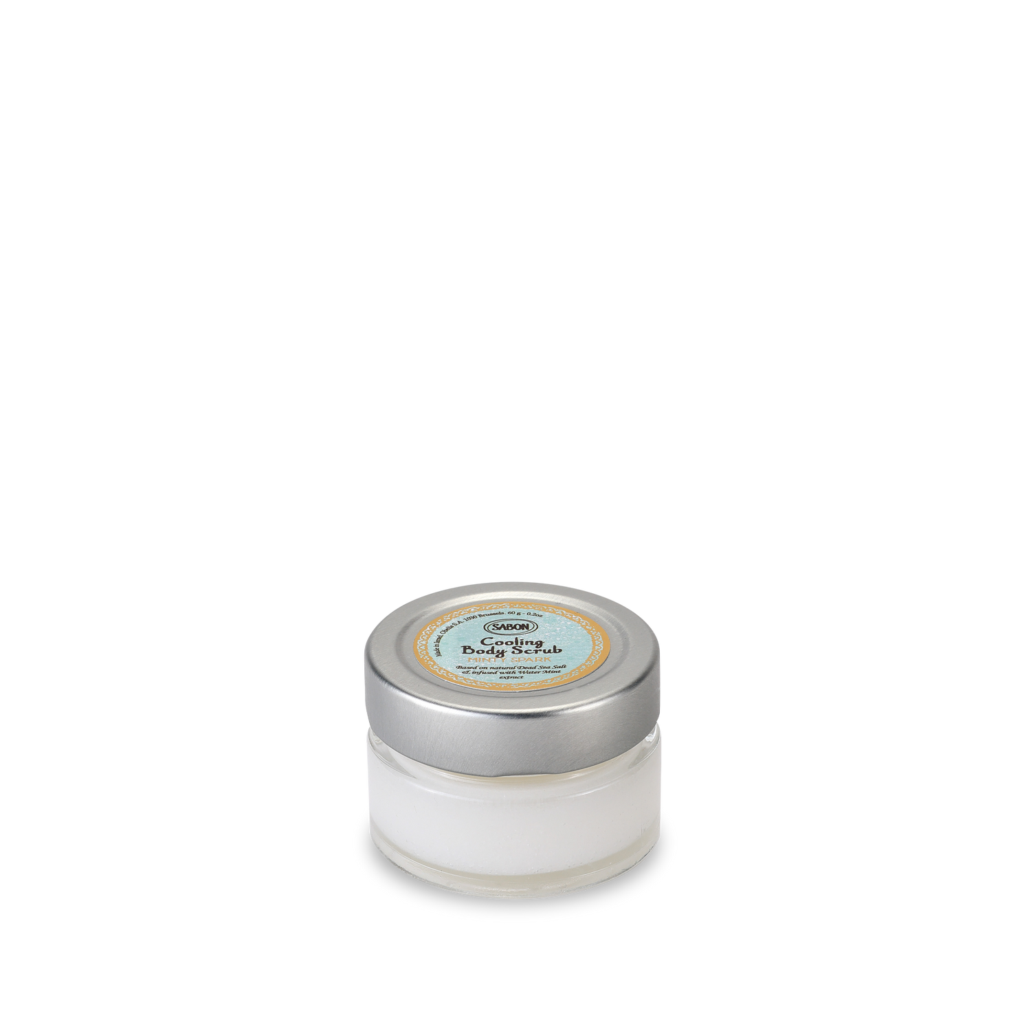Sabon Mini Cooling Body Scrub Minty Spark (60g)