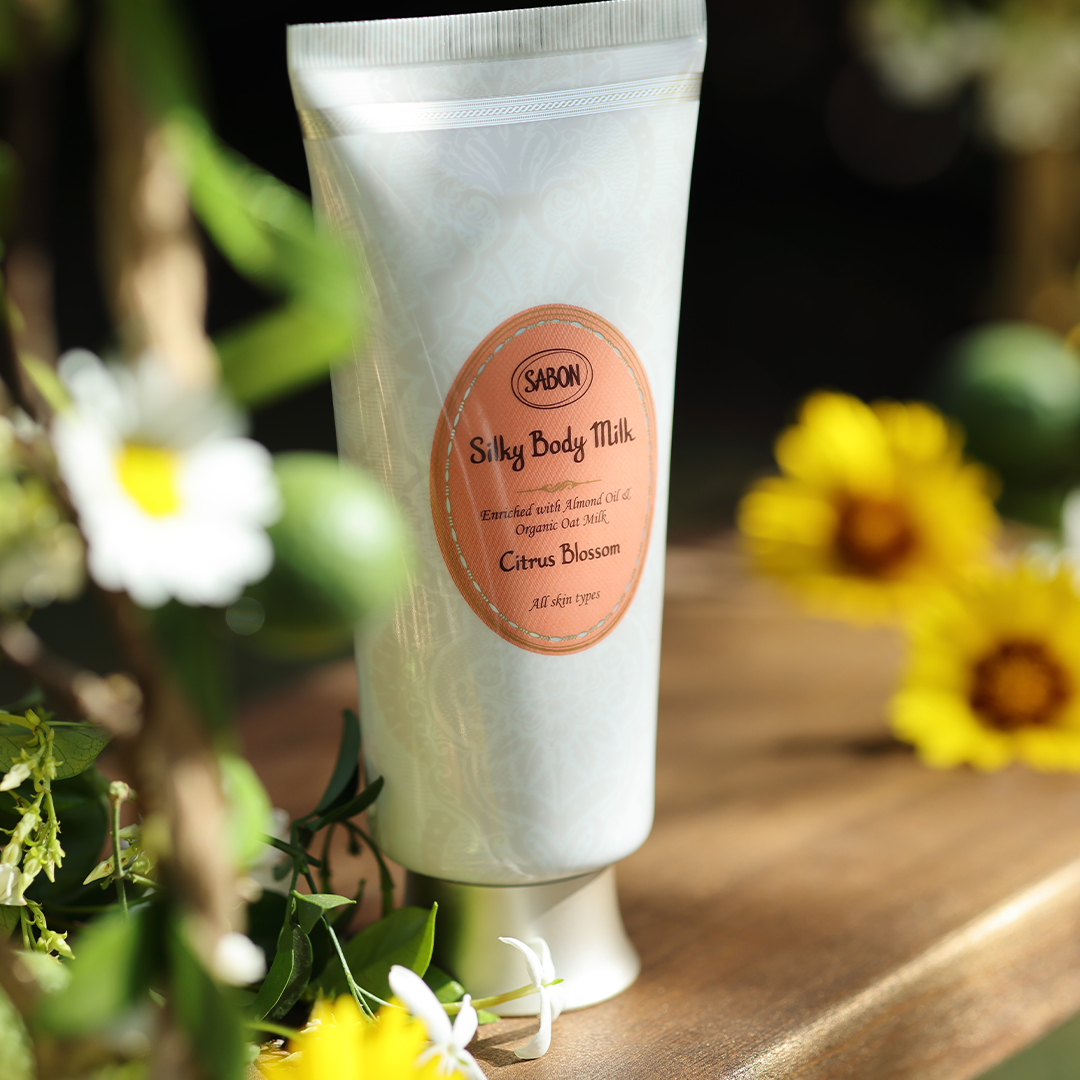 Sabon Citrus Blossom Silky Body Milk Tube (200ml)