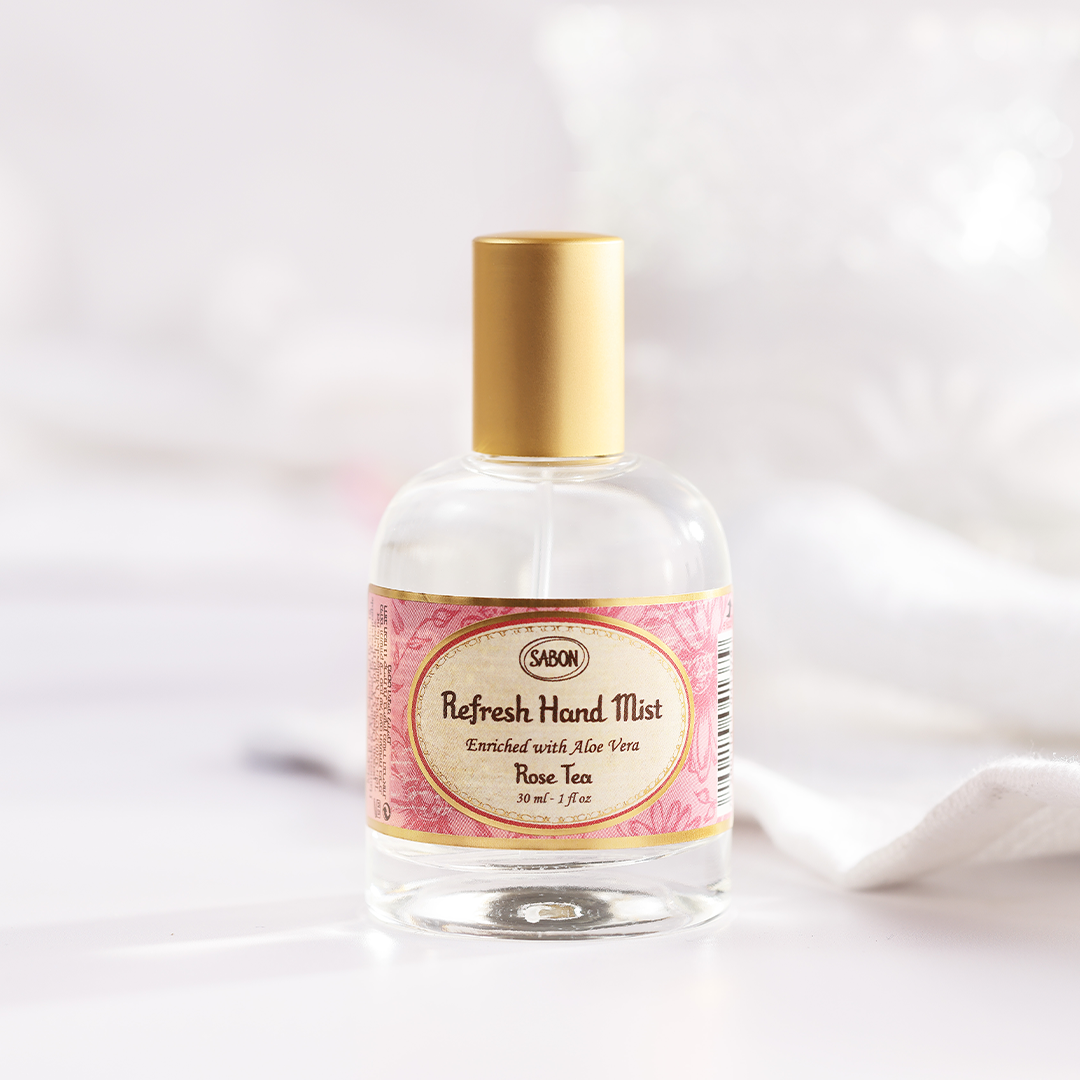 Sabon Refresh Hand Mist Rose Tea (30ml)