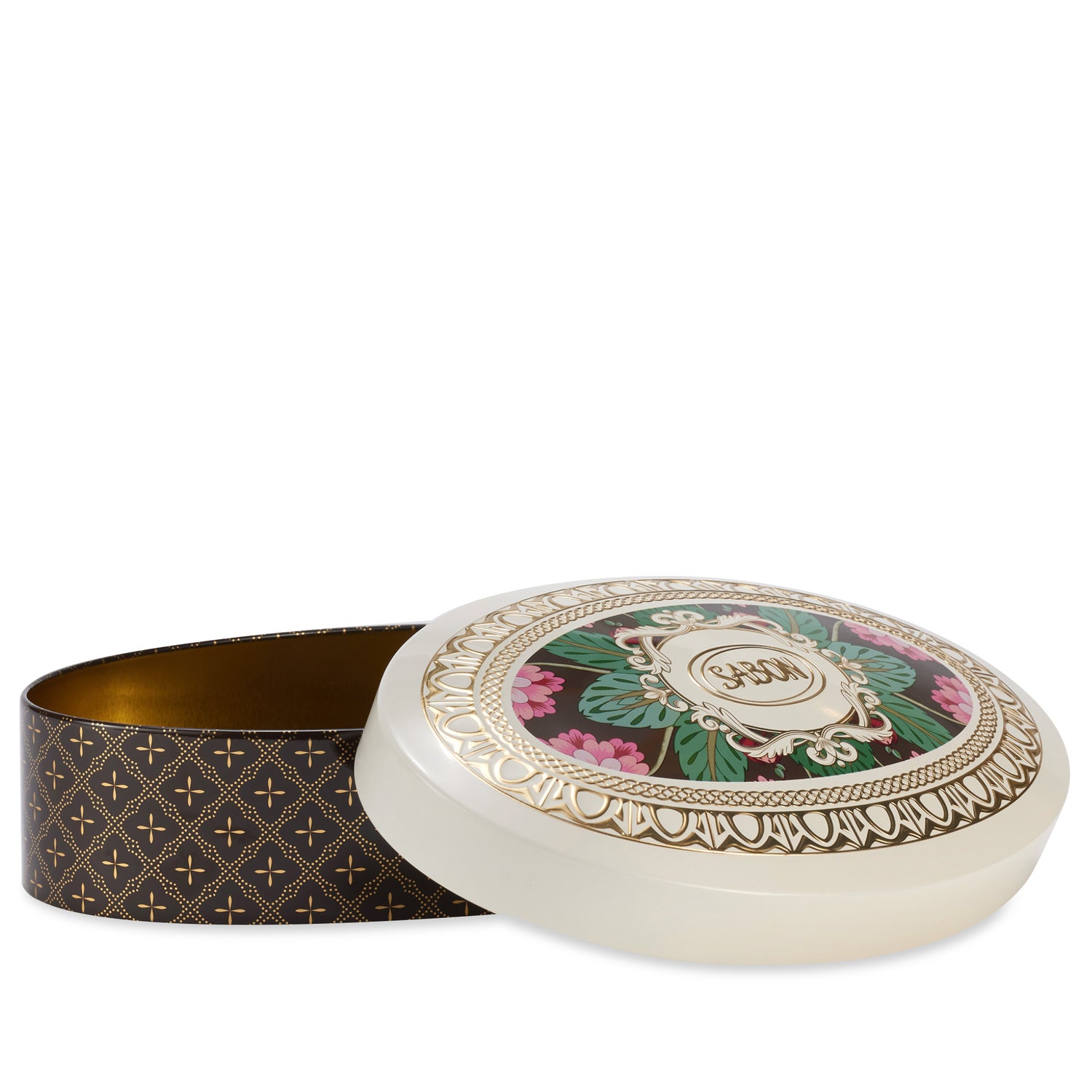 Sabon Jasmine Wonders Oval Tin Logo Gift Box