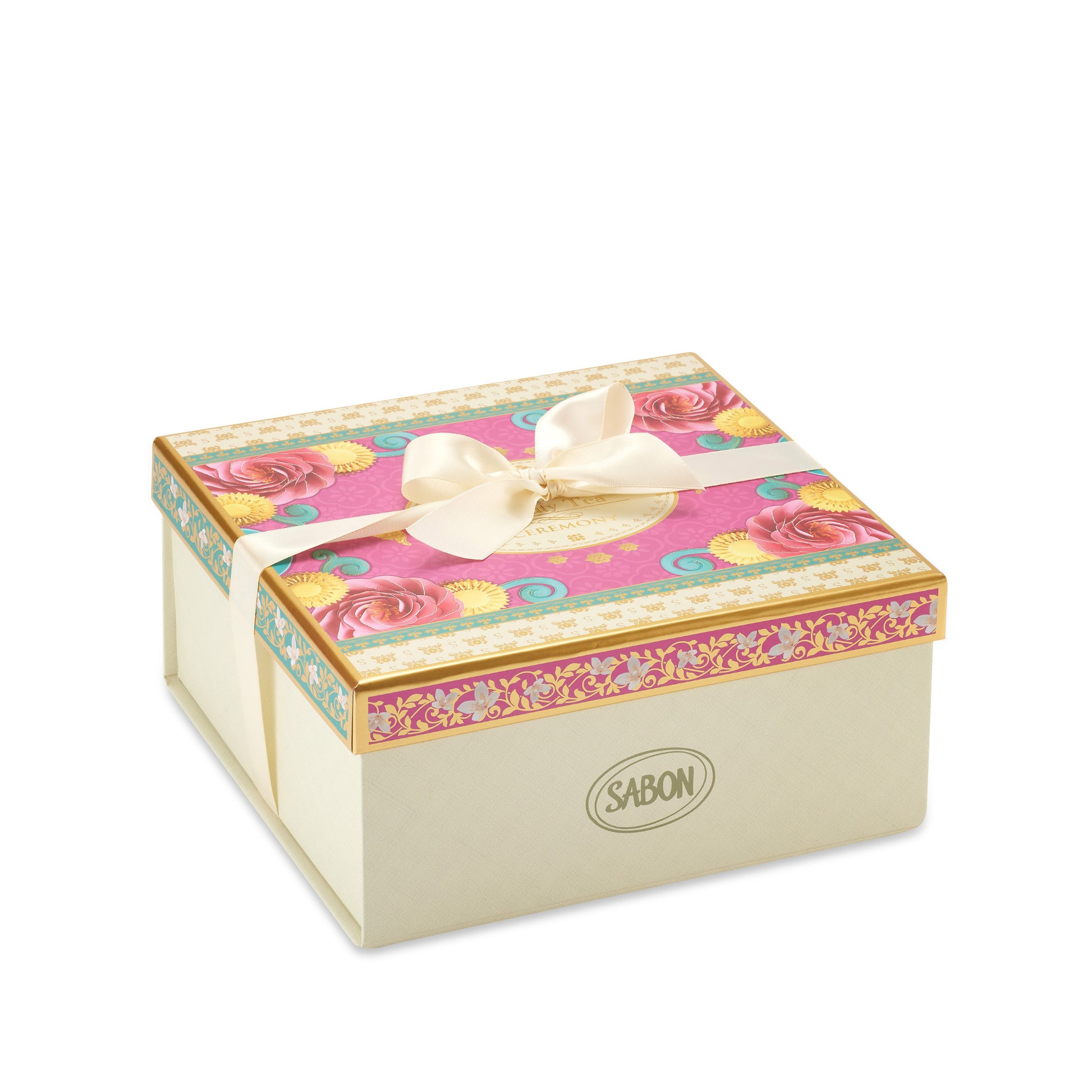 SABON Mimosa Tea Logo Box (Base M)