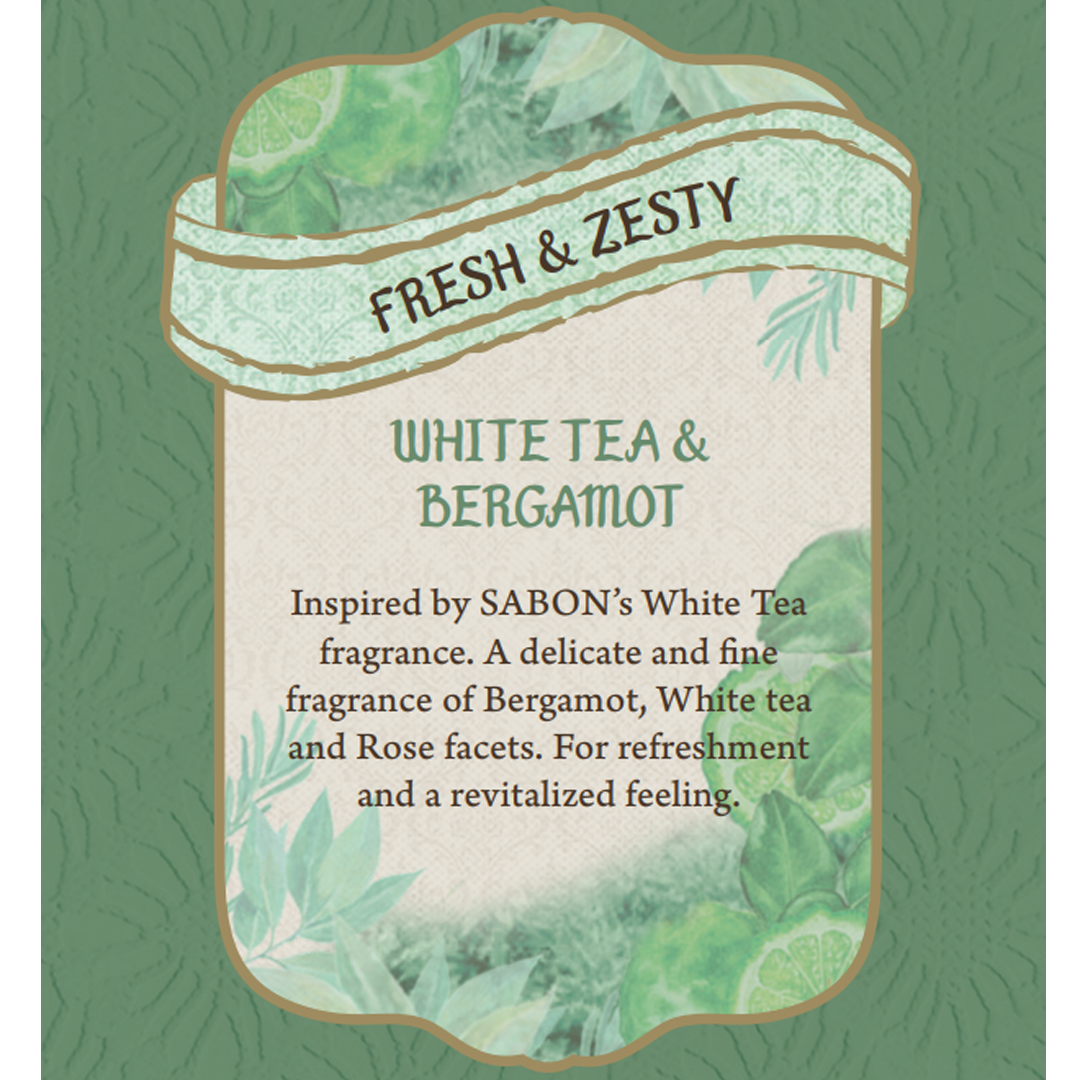 Sabon Fabric Mist White Tea & Bergamot (100ml)