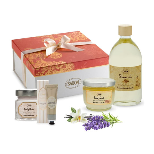 Sabon Patchouli Lavender Vanilla Mood Bath & Body Care Gift Set
