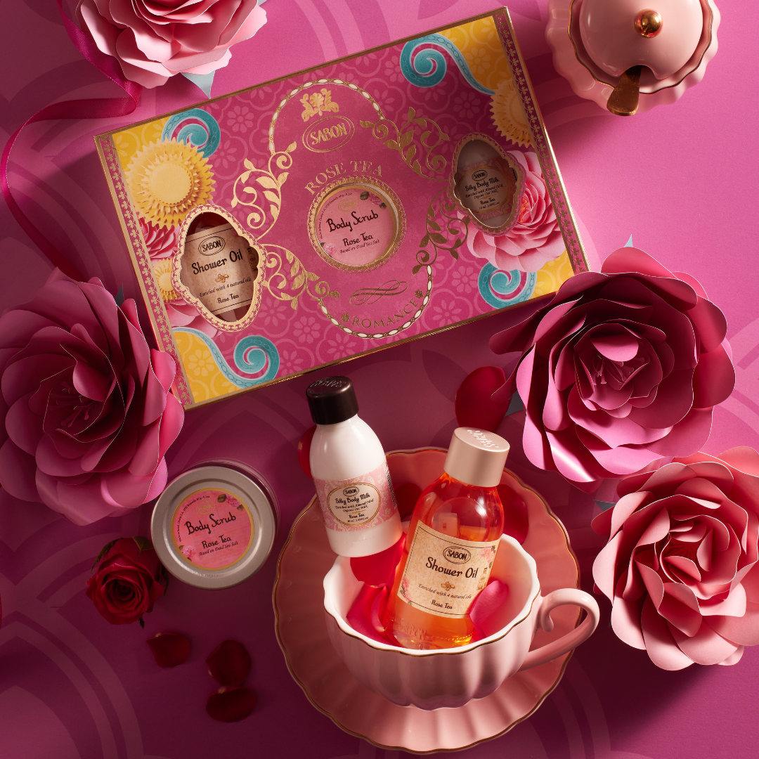 SABON Rose Tea Romance Ritual Kit