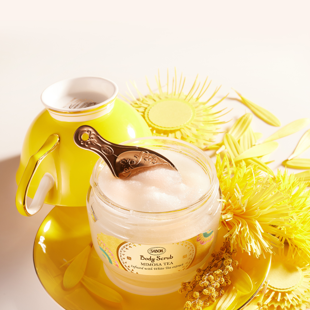 SABON Mimosa Tea Body Scrub (320g)