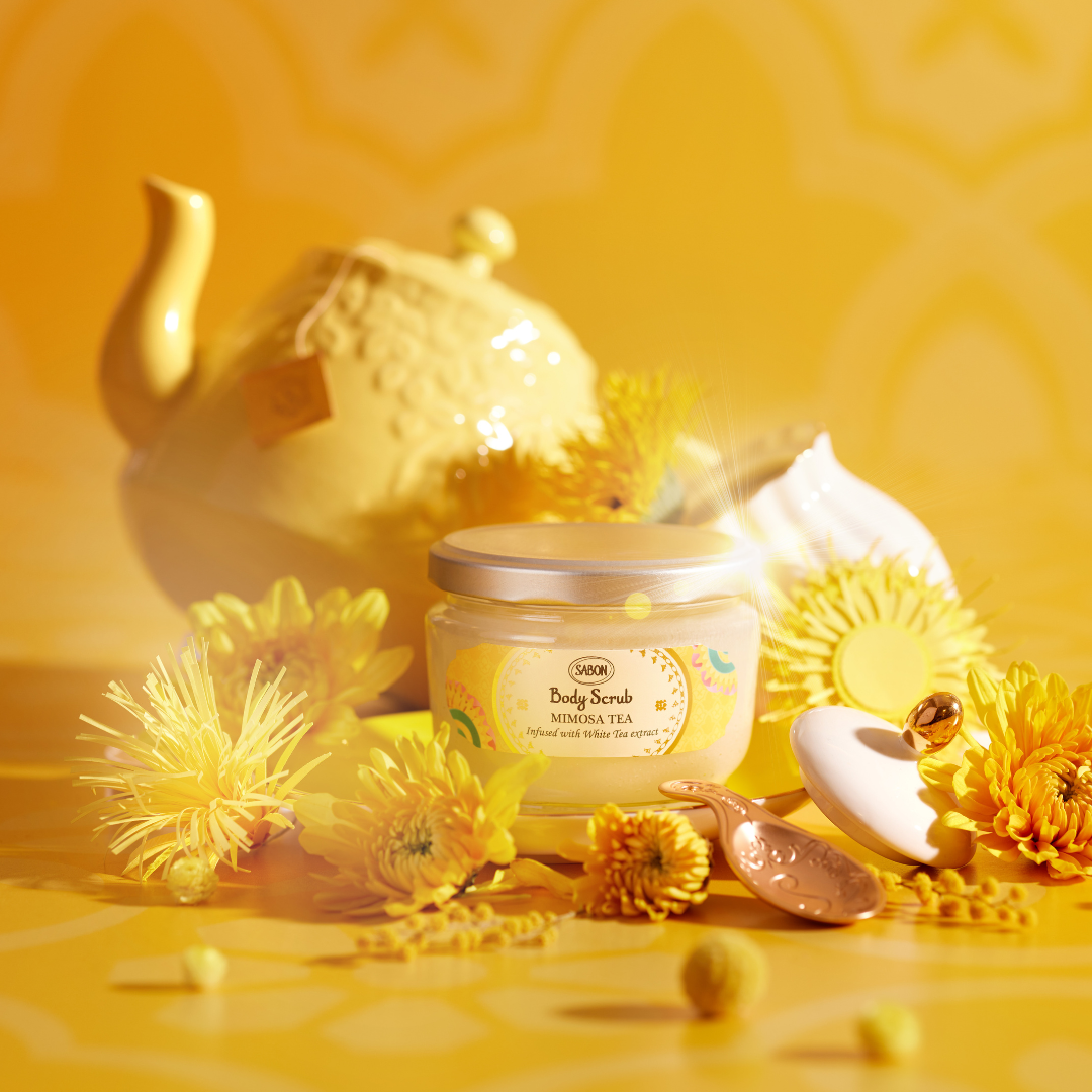 SABON Mimosa Tea Body Scrub (320g)