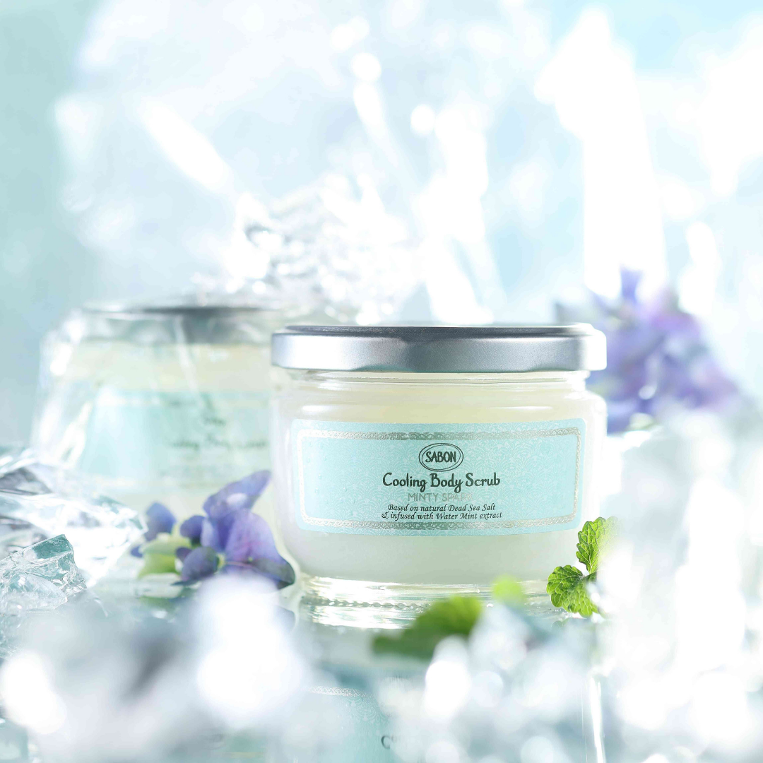 Sabon Cooling Minty Spark Body Scrub (320g)