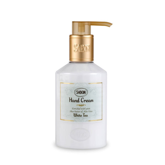 Sabon White Tea Hand Cream Bottle (200ml)